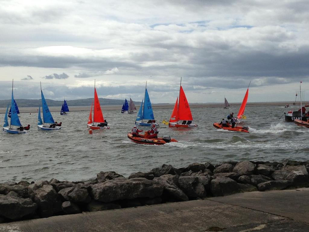 Action from day one of the Wilson Trophy © Georgie Corlett